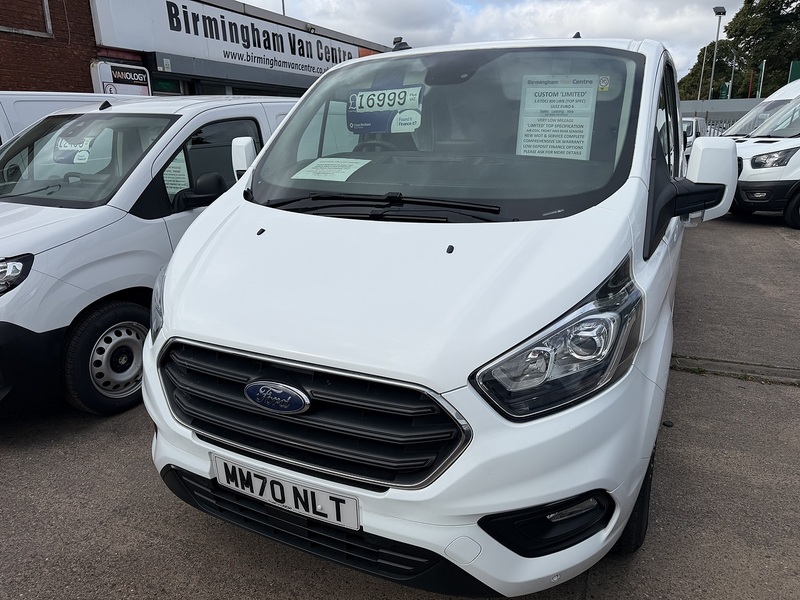 Ford Transit Custom 300 EcoBlue Limited - U8953