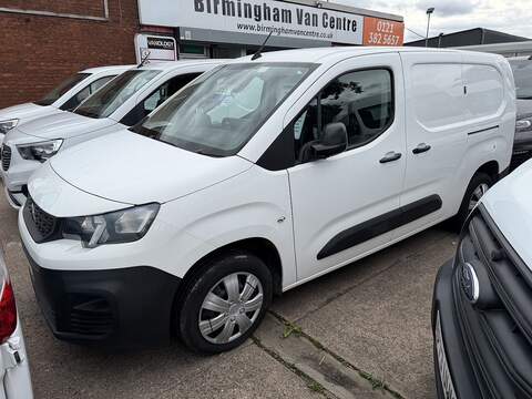 Peugeot Partner 1.6 BlueHDi 1000 Professional Standard Panel Van 5dr Diesel Manual SWB Euro 6 (s/s) (100 bhp)