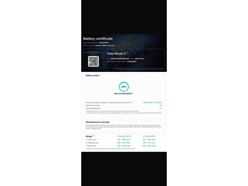 Tesla Model 3 Long Range - U2205