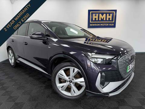 Audi Q4 e-tron 87kWh Evolve SUV 5dr Electric Auto e-4ORCE 22kW Charger (306 ps)