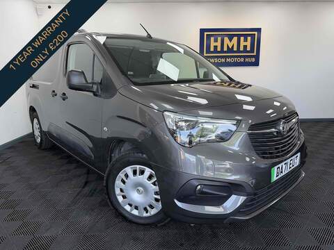 Vauxhall Combo Electric 2.0 dCi Blue SL30 Extra Panel Van 5dr Diesel EDC L1 H1 Euro 6 (s/s) (150 ps)