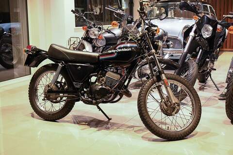 Harley-Davidson SX125 Yamaha XT500 Enduro - Appears Original - Barely Marked