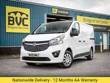 Vauxhall Vivaro 2700 Sportive 1.6 CDTi 120 BHP L1 SWB Euro 6 Diesel 6 Speed Manual Van