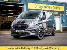 Ford Transit Custom 320 2.0 EcoBlue 185 BHP Sport L2 LWB Euro 6 Diesel Automatic Van