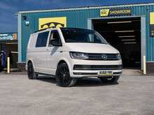 Volkswagen Transporter T6 T30 Edition 2.0 TDI 150 BHP SWB 6 Seat Kombi Conversion Euro 6 Diesel DSG Automatic Van