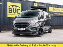 Ford Transit Custom Signature 300 2.0 EcoBlue 130 BHP Limited L2 LWB 6 Seat Doublecab Conversion 6-Speed Manual Van