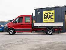 Volkswagen Crafter CR35 Startline Doublecab Dropside LWB 140 BHP 7 Seat 6-Speed Manual Euro 6 Diesel