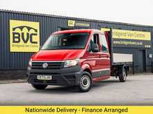 Volkswagen Crafter CR35 Startline Doublecab Dropside LWB 140 BHP 7 Seat 6-Speed Manual Euro 6 Diesel