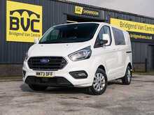 Ford Transit Custom 300 2.0 EcoBlue 130 BHP L1 SWB Limited Doublecab Euro 6 Diesel 6 Speed Manual Van