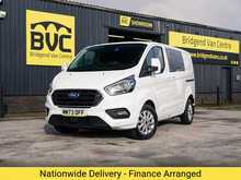 Ford Transit Custom 300 2.0 EcoBlue 130 BHP L1 SWB Limited Doublecab Euro 6 Diesel 6 Speed Manual Van