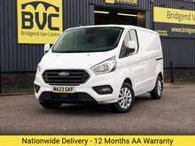 Ford Transit Custom 300 2.0 EcoBlue 130 BHP SWB Limited Euro 6 Diesel 6 Speed Manual Van