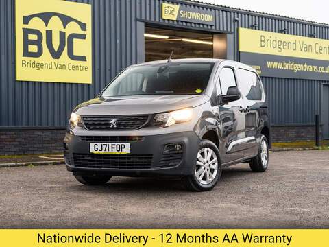 1.5 BlueHDi 1000 Asphalt Premium Standard Panel Van 5dr Diesel Manual SWB Euro 6 (100 bhp)