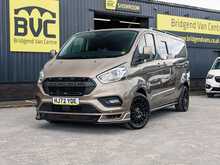 Ford Transit Custom Signature 300 Limited 2.0 Ecoblue 130 BHP 6 Seat Conversion L2 LWB Euro 6 Diesel 6 Speed Manual Van