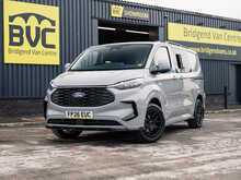 Ford Transit Custom Signature 320 2.0 EcoBlue 136 BHP Limited L1 SWB 6 Seat Doublecab Conversion Euro 6 Diesel 8 Speed Automatic Van