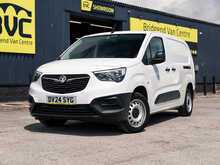 Vauxhall Combo 2300 1.5 Turbo D 100 BHP L2 LWB Prime Euro 6 Diesel 6 Speed Manual Van
