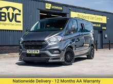 Ford Transit Custom Signature 300 Limited 2.0 EcoBlue 130 BHP L1 SWB 6 Seat Conversion Euro 6 Diesel 6 Speed Manual Van