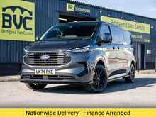 Ford Transit Custom Signature 320 2.0 EcoBlue 170 BHP L2 LWB Limited 6 Seat Doublecab Euro 6 Diesel 8 Speed Automatic Van.