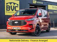 Ford Transit Custom 2.5 Duratec 232 BHP PHEV L1 SWB Limited 6 Seat Doublecab Petrol Automatic Van