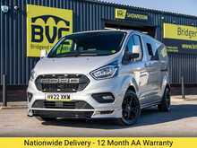 Ford Transit Custom Signature 300 2.0 EcoBlue 130 BHP L2 LWB 6 Seat Doublecab Conversion Euro 6 Diesel 6 Speed Manual Van