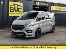 2023 Ford Transit Custom Signature 280 2.0 EcoBlue 130 BHP L1 SWB Limited 6 Seat Doublecab Conversion Euro 6 Diesel 6 Speed Manual Van