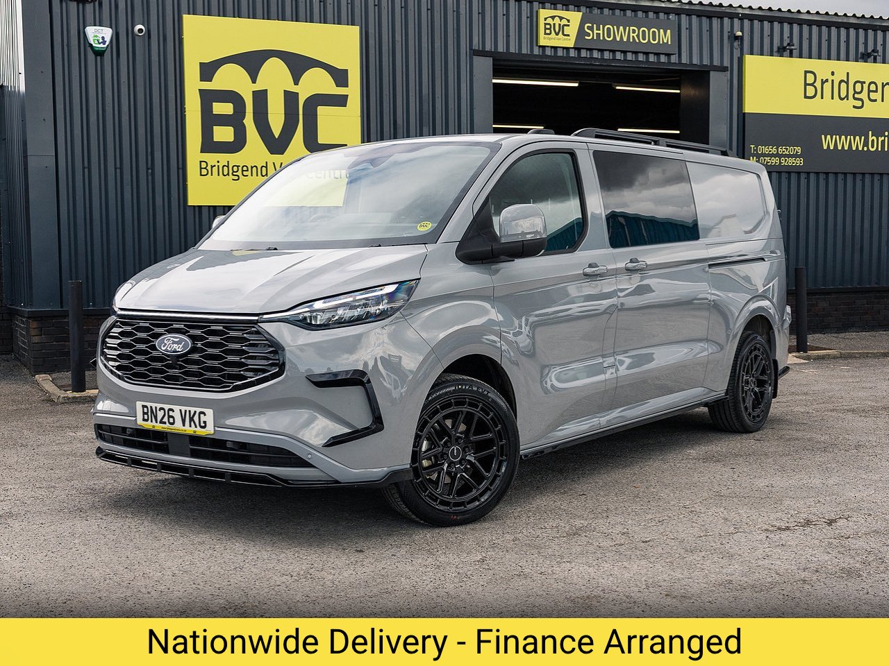 Ford 2.5 320 Duratec 11.8kWh Limited Crew Van Double Cab 5dr Petrol Plug-in Hybrid Auto L2 H1 Euro 6 (232 ps)