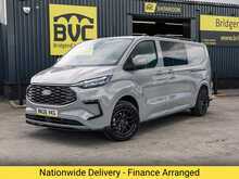Ford Transit Custom Signature 320 2.5 Duratec 232 BHP PHEV L2 LWB Limited 6 Seat Doublecab Hybrid Petrol Automatic Van