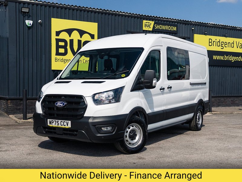 Ford 2.0 350 EcoBlue Leader Crew Van Double Cab 5dr Diesel Manual L3 H2 Euro 6 (s/s) (130 ps)