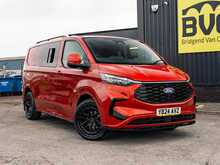2024 Ford Transit Custom 280 2.0 EcoBlue 136 BHP Limited L1 SWB 6 Seat Doublecab Conversion Euro 6 Diesel 8 Speed Automatic Van