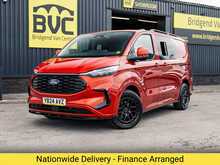 2024 Ford Transit Custom 280 2.0 EcoBlue 136 BHP Limited L1 SWB 6 Seat Doublecab Conversion Euro 6 Diesel 8 Speed Automatic Van