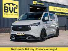 Ford Transit Custom LV-RF 320 2.5 Duratec 232 BHP PHEV L1 SWB Limited 5 Seat Doublecab Hybrid Petrol Automatic Van
