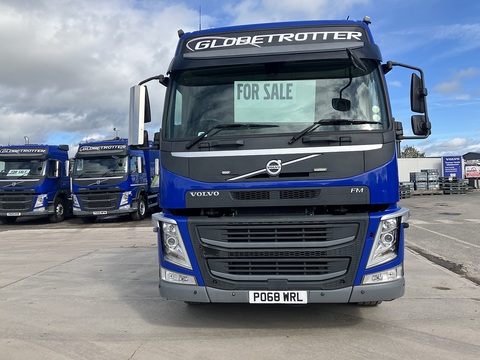 One Used Volvo FM 450bhp 6x2 Globetrotter tractor unit 11 2dr Tractor Unit I-Shift Diesel