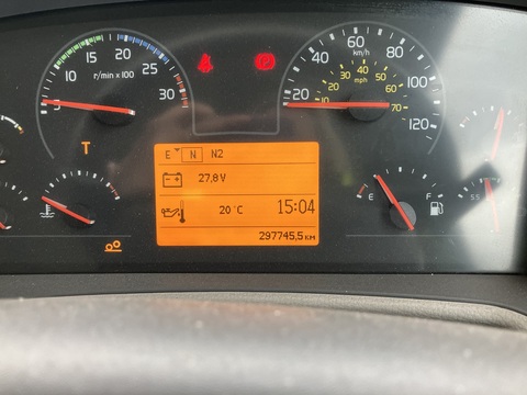 One Used Volvo FE 250bhp 6x2 rigid 0.0 2dr Curtain Side I-Shift Diesel