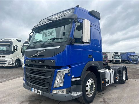 One Used Volvo FM 450bhp 6x2 Globetrotter Tractor Unit 11 2dr Tractor Unit I-Shift Diesel