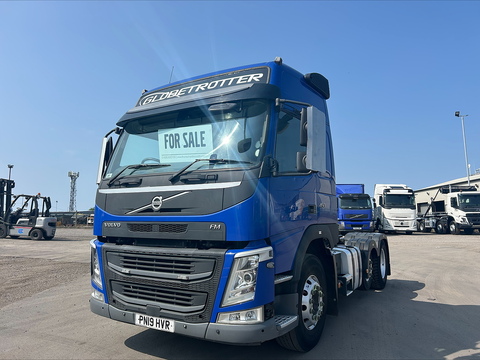 One Used Volvo FM 450bhp 6x2 Globetrotter Tractor Unit 11 2dr Tractor Unit I-Shift Diesel