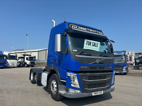 One Used Volvo FM 450bhp 6x2 Globetrotter Tractor Unit 11 2dr Tractor Unit I-Shift Diesel
