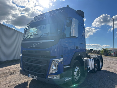 One Used Volvo FM 450bhp 6x2 Globetrotter Tractor Unit 11 2dr Tractor Unit I-Shift Diesel