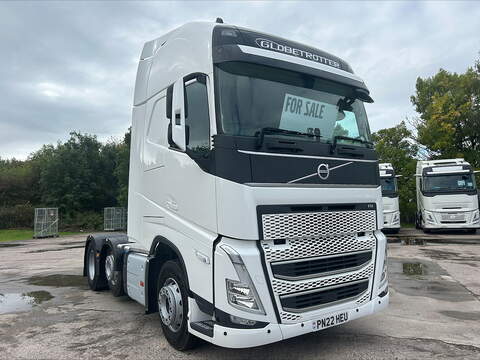 One Used Volvo FH 460bhp 6x2 Globetrotter XL Tractor Unit 12.8 2dr Tractor Unit I-Shift Diesel