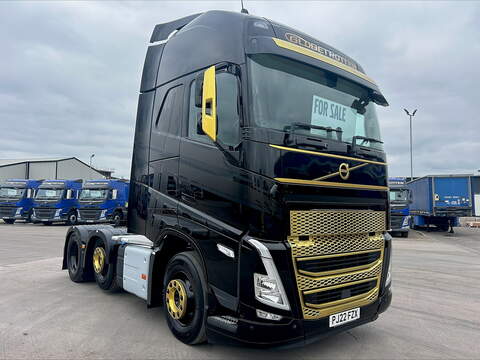 One Used Volvo FH 460bhp 6x2 Globetrotter XL Tractor Unit