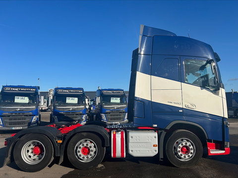 One Used Volvo FH 460bhp 6x2 Globetrotter tractor unit
 12.8 2dr Tractor Unit I-Shift Diesel