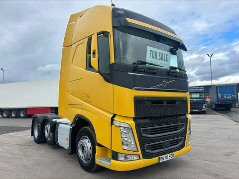 One Used Volvo FH 460bhp 6x2 Globetrotter XL tractor unit 12.8 2dr Tractor Unit I-Shift Diesel