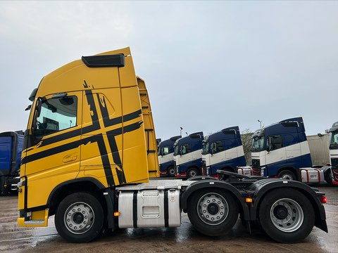One Used Volvo FH 460bhp 6x2 Globetrotter XL tractor unit 12.8 2dr Tractor Unit I-Shift Diesel