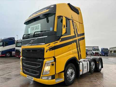 One Used Volvo FH 460bhp 6x2 Globetrotter XL tractor unit 12.8 2dr Tractor Unit I-Shift Diesel