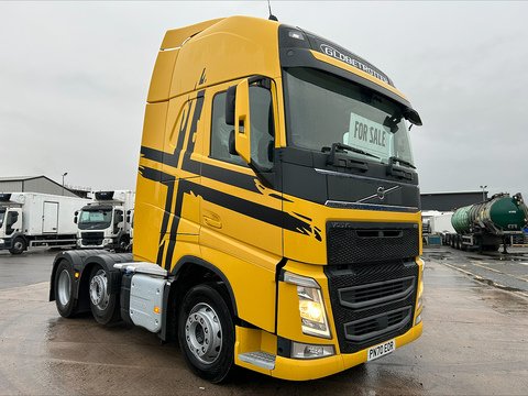 One Used Volvo FH 460bhp 6x2 Globetrotter XL tractor unit 12.8 2dr Tractor Unit I-Shift Diesel