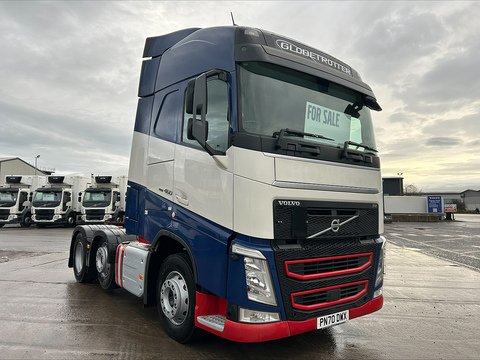 One Used Volvo FH 460bhp 6x2 Globetrotter tractor unit 12.8 2dr Tractor Unit I-Shift Diesel