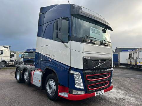 One Used Volvo FH 460bhp 6x2 Globetrotter tractor unit 12.8 2dr Tractor Unit I-Shift Diesel