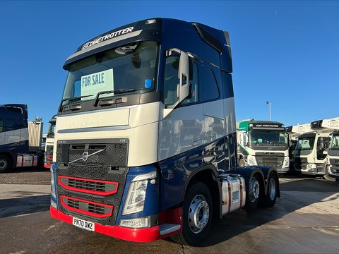 One Used Volvo FH 460bhp 6x2 Globetrotter tractor unit 12.8 2dr Tractor Unit I-Shift Diesel
