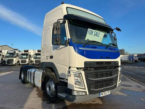 One Used Volvo FM 460bhp 4x2 Globetrotter XL tractor unit 11 2dr Tractor Unit I-Shift Diesel