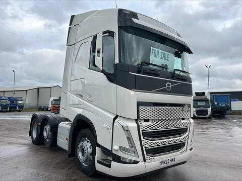One Used Volvo FH 500bhp 6x2 Globetrotter tractor unit
 12.8 2dr Tractor Unit I-Shift Diesel