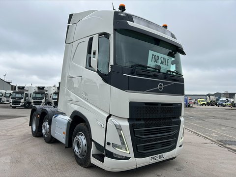 One Used Volvo FH 460bhp 6x2 Globetrotter tractor unit
 13 2dr Tractor Unit I-Shift Diesel