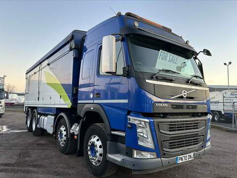 One Used Volvo FM 430bhp 8x4 rigid 11 2dr Tipper I-Shift Diesel